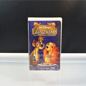 Lady and the Tramp VHS Tape 1998 Clamshell Disney Masterpiece Collection 4673